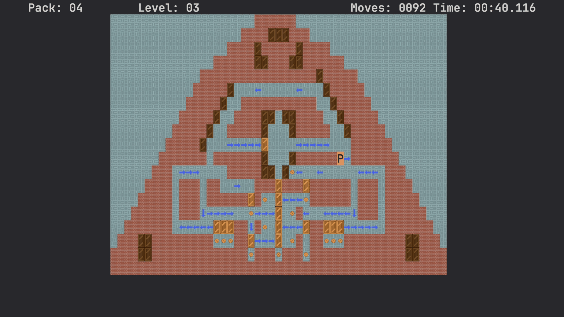 Animated SokoTerm Gameplay - Pack 04 - Level 03 - Graphical