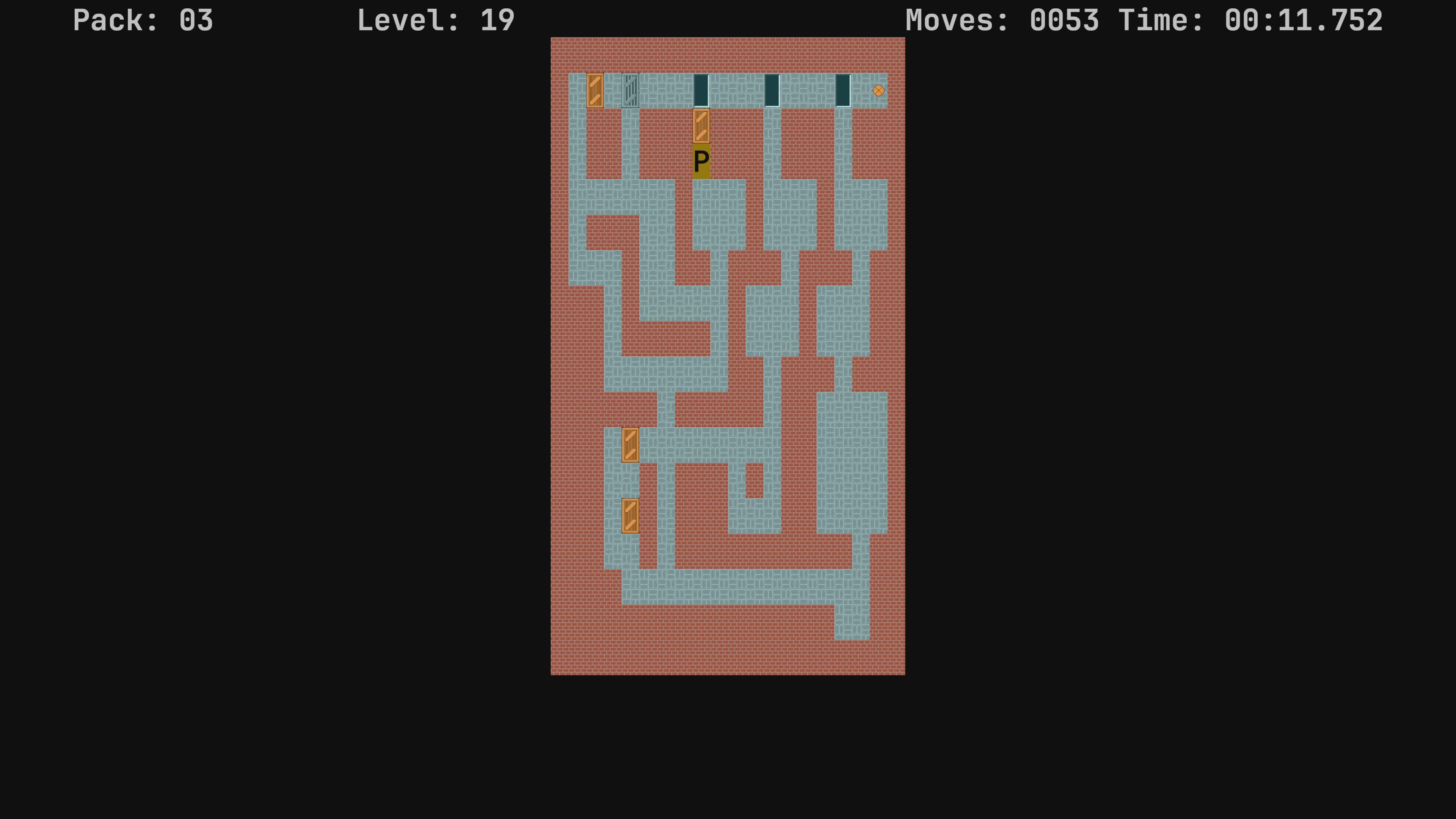 Animated SokoTerm Gameplay - Pack 03 - Level 19 - Graphical