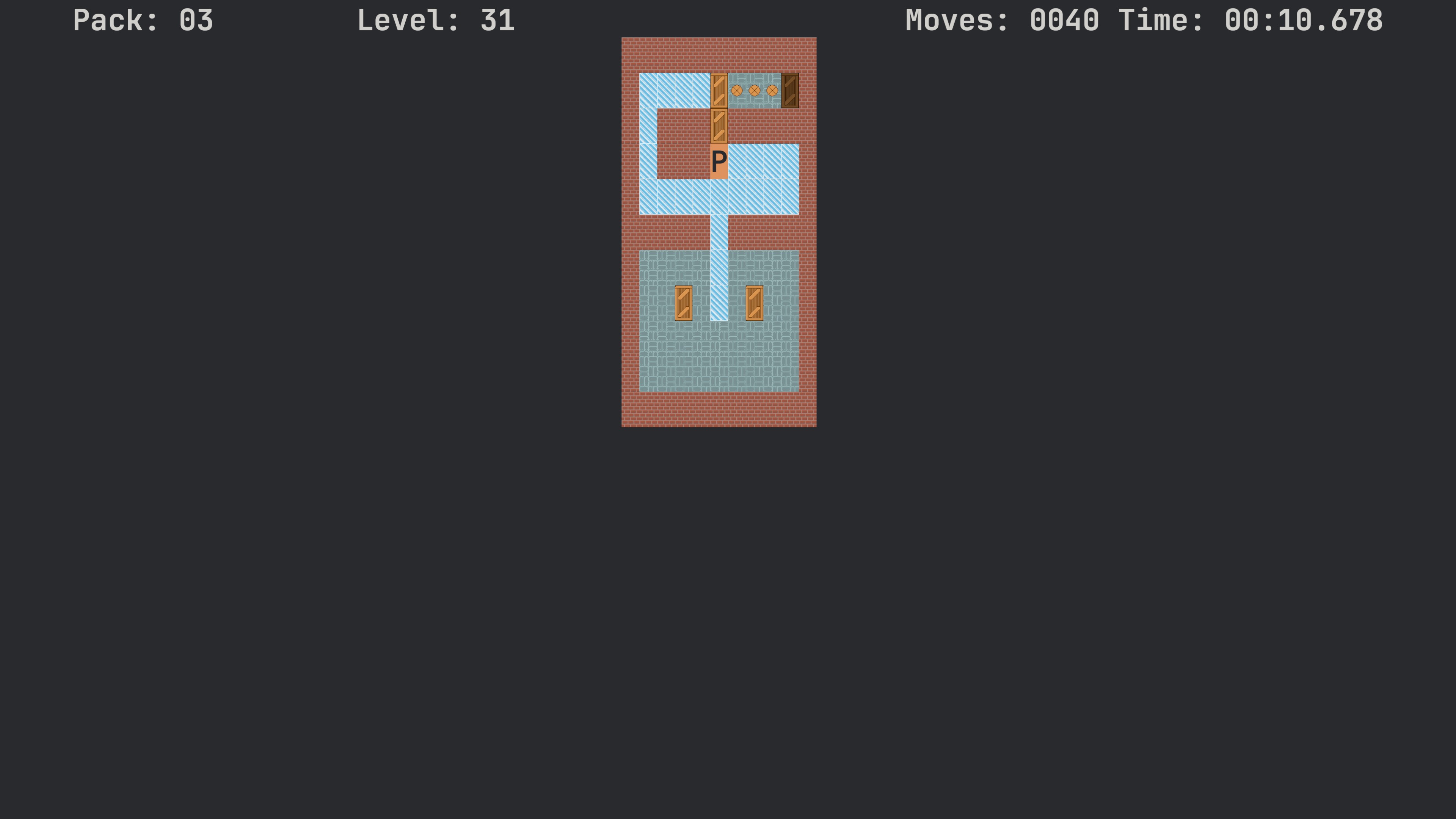 Animated SokoTerm Gameplay - Pack 03 - Level 31 - Graphical
